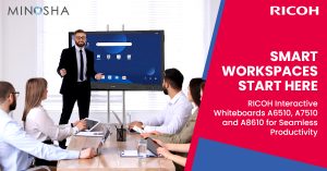 Smart Workspaces Start Here: RICOH Interactive Whiteboards A6510, A7510, and A8610 for Seamless Productivity