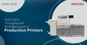 Explained: Duty Cycle, Throughput, and Print Resolution in Production Printers